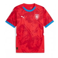 Camisa de time de futebol República Checa Replicas 1º Equipamento Europeu 2024 Manga Curta